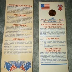Bicentennial penny